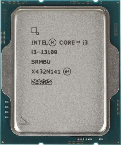Процессор Intel Core i3 13100, LGA 1700,  OEM [cm8071505092202 srmbu]